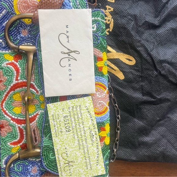 Mary Frances Hand Bag Authentic Beaded - Picture 6 of 6